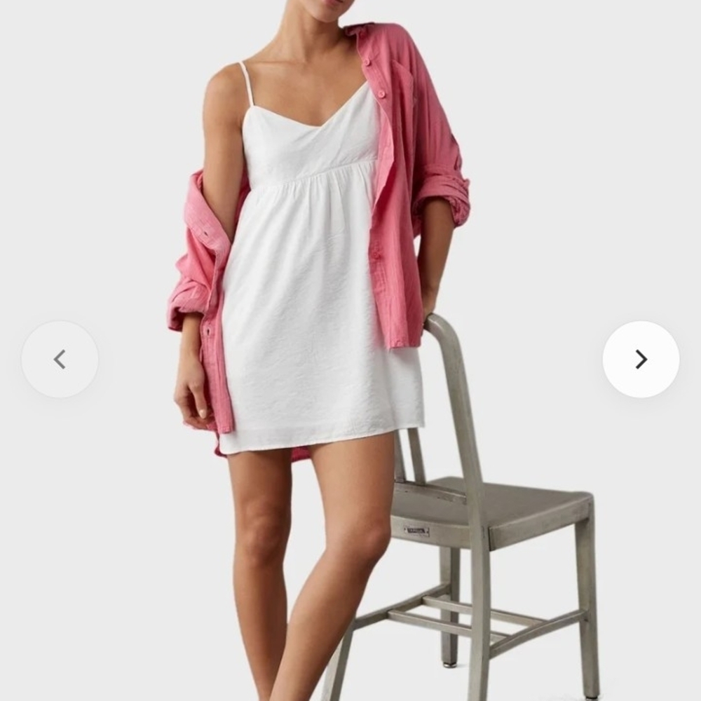 American Eagle Oversized Button-Up Shirt